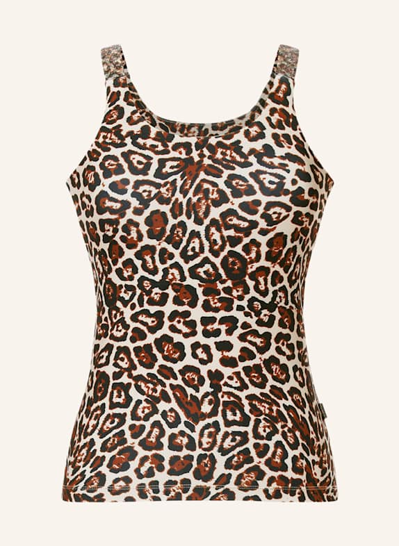 GOLDBERGH Tanktop POTNIA BEIGE/ BRAUN/ SCHWARZ