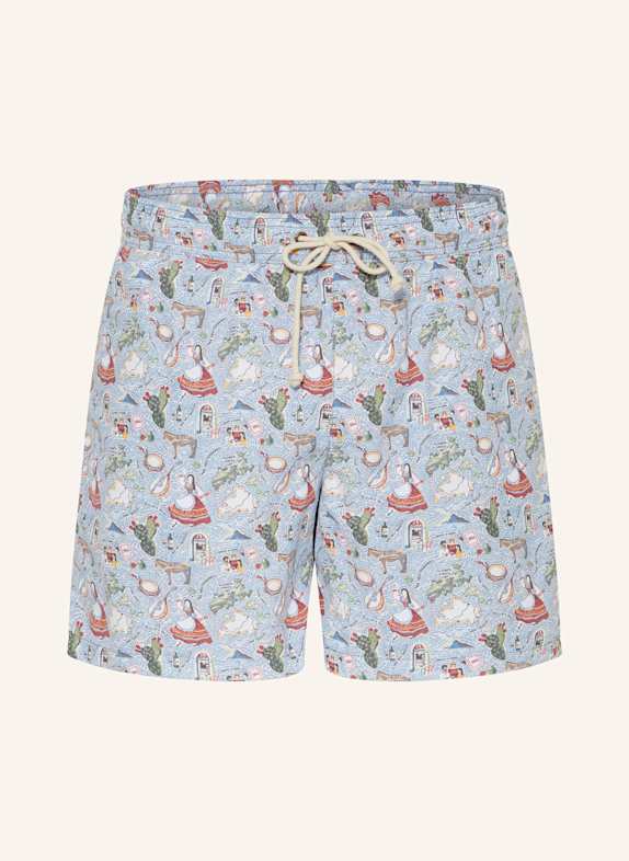 RIPA RIPA Kąpielówki bokserki A PRIEZZA JASNONIEBIESKI / ZIELONY / ŻÓŁTY