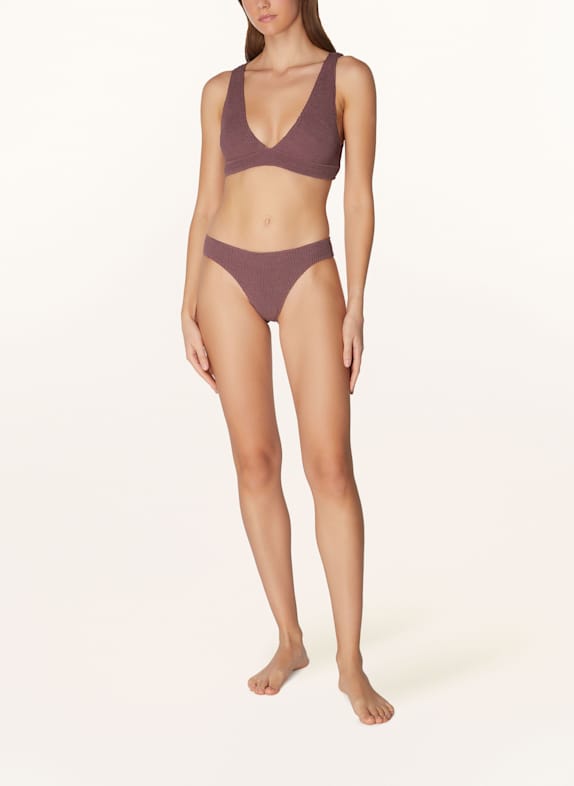 sorbet island Bralette bikini AQUA DUSKY PINK