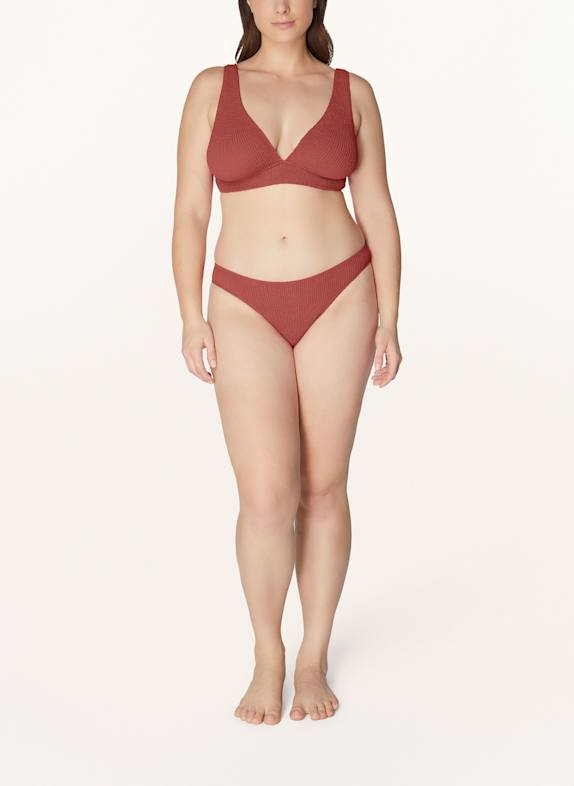 sorbet island Bralette-bikini AQUA VIEUX ROSE