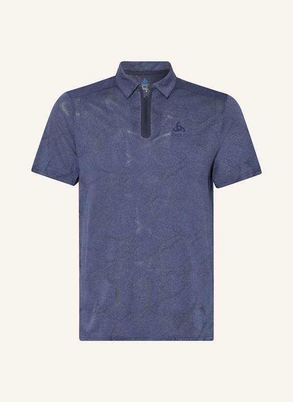 odlo Funktions-Poloshirt ASCENT CHILLTEC DUNKELBLAU