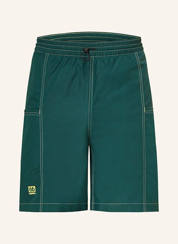 66°NORTH Trekkingshorts RAUDASANDUR DUNKELGRÜN