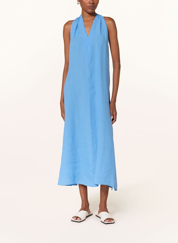 Princess GOES HOLLYWOOD Leinenkleid HELLBLAU