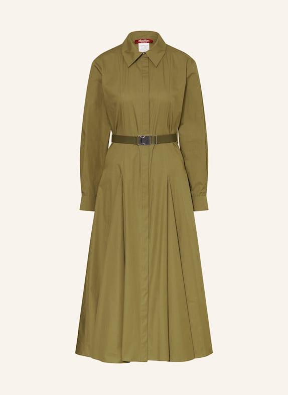 Max Mara STUDIO Hemdblusenkleid DANCING KHAKI