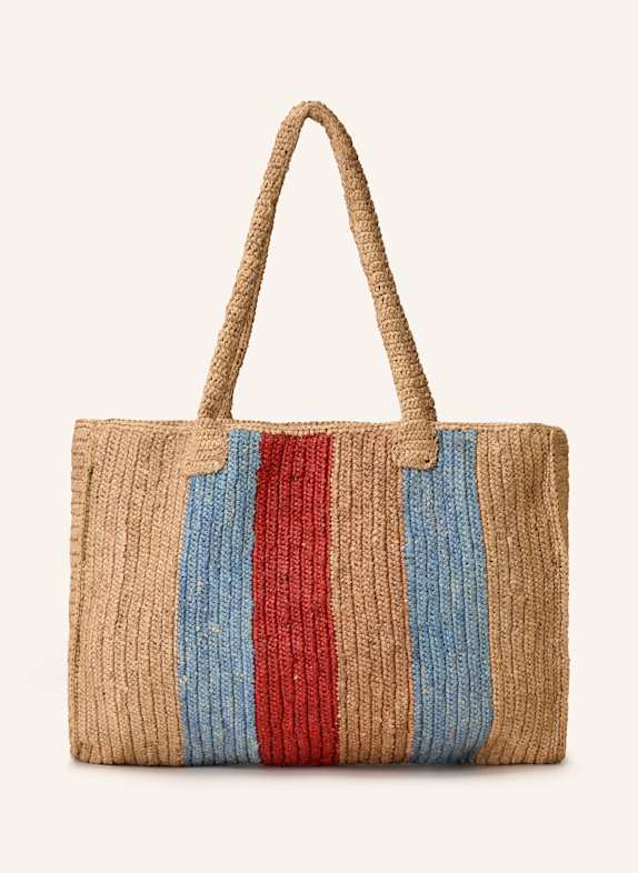 ViaMailBag Shopper ATENE BEIGE/ BLAU/ ROT