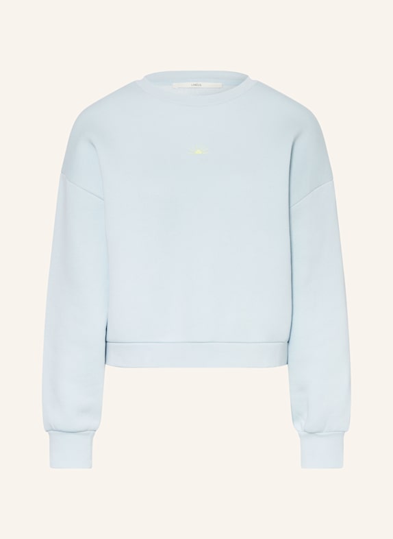 LANIUS Sweatshirt HELLBLAU/ DUNKELLILA/ GELB