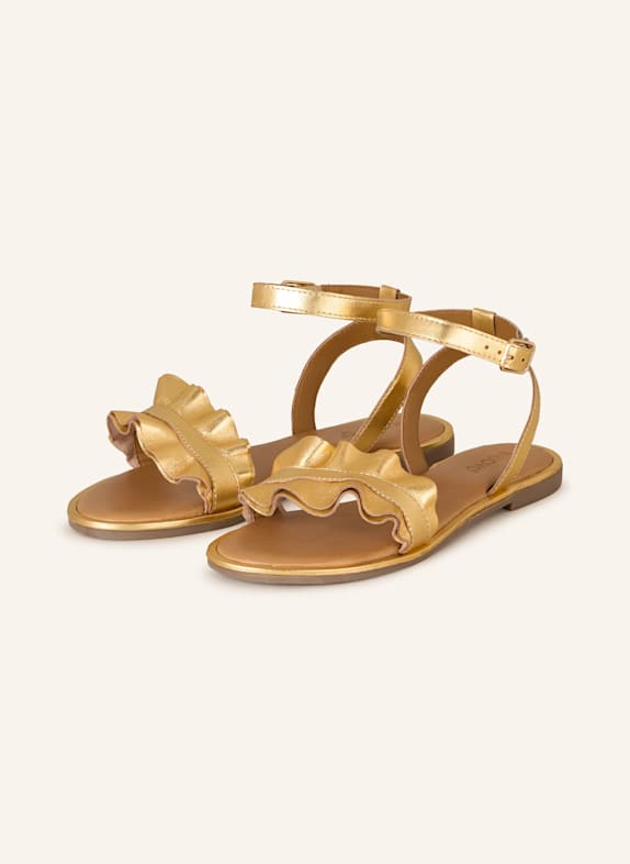 INUOVO Sandalen GOLD