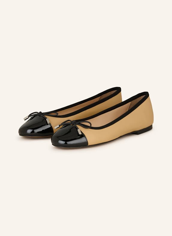 INUOVO Ballerinas NUDE/ SCHWARZ