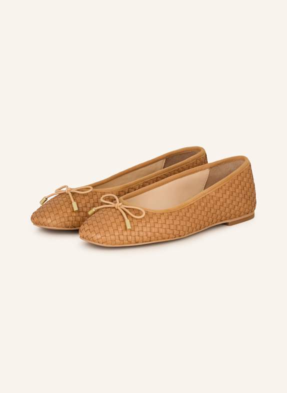 INUOVO Ballerinas CAMEL