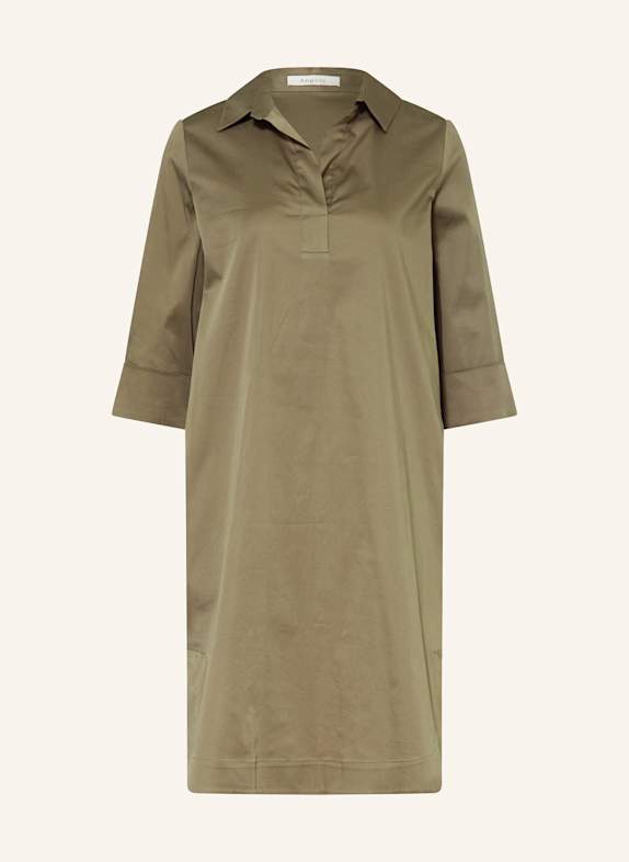 ANGOOR Hemdblusenkleid DEBBIE mit 3/4-Arm OLIV
