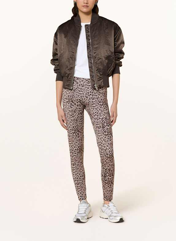 LADNERI legging ZWART / LICHTGRIJS / LICHTORANJE