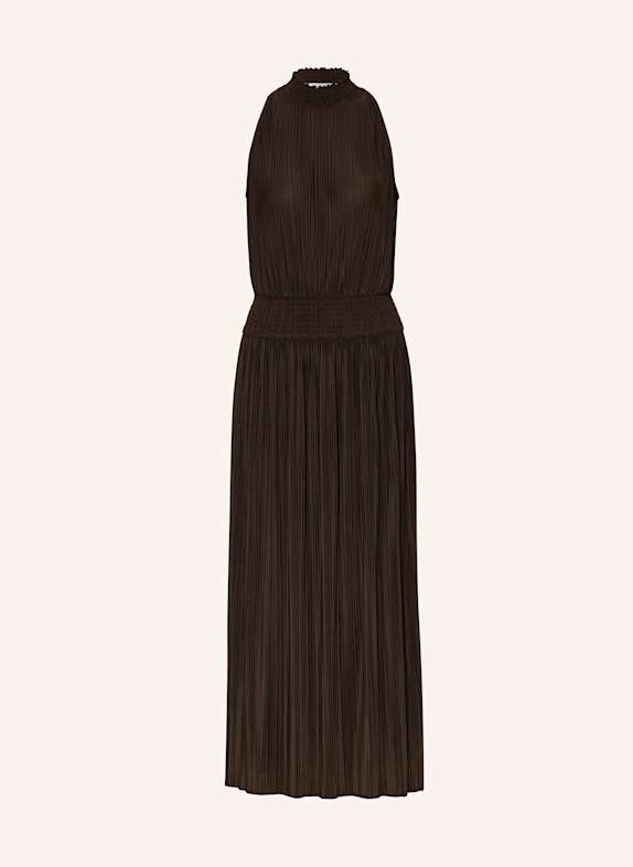 SAMSØE SAMSØE Pleated Cinza UMA DARK BROWN