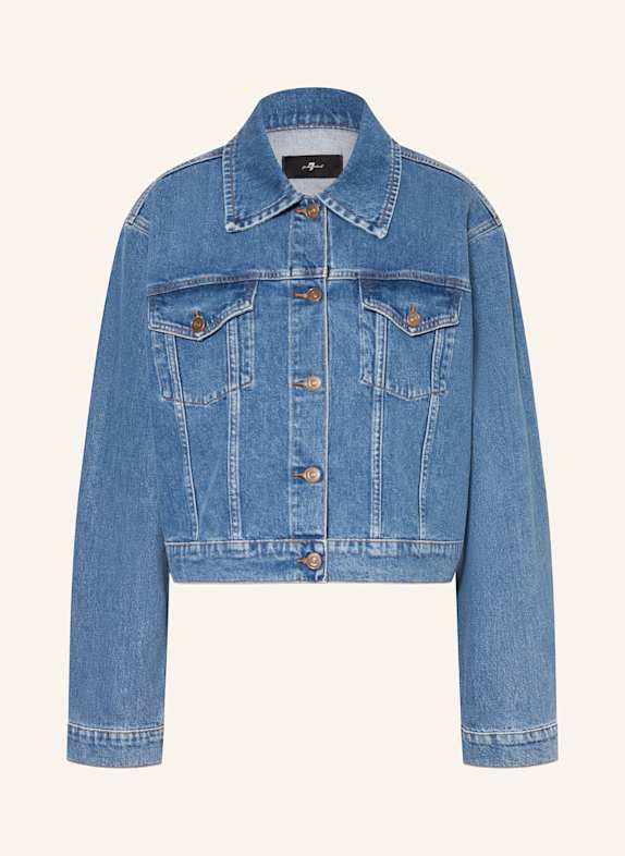 7 for all mankind Jeansjacke NELLIE BLAU