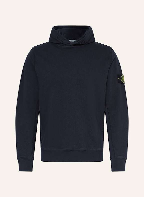 STONE ISLAND Bluza z kapturem GRANATOWY