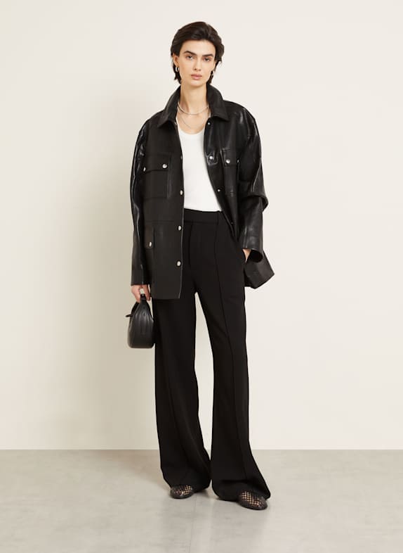 Proenza Schouler Veste en cuir BRICE NOIR