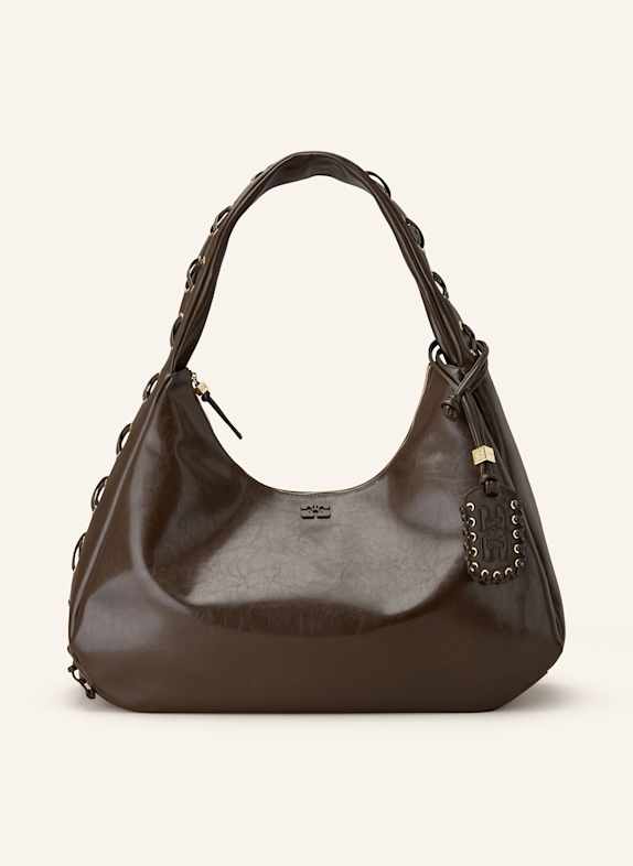 GANNI Hobo-Bag XXL OLIV