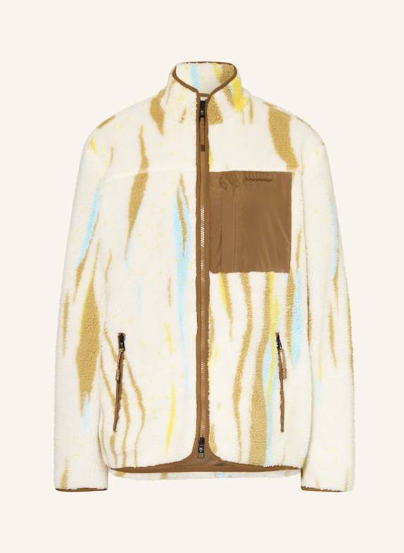 KnowledgeCotton Apparel Resorthemd Regular Fit ECRU/ GELB/ TÜRKIS