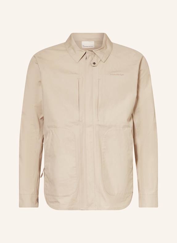 KnowledgeCotton Apparel Overjacket VENT BEIGE