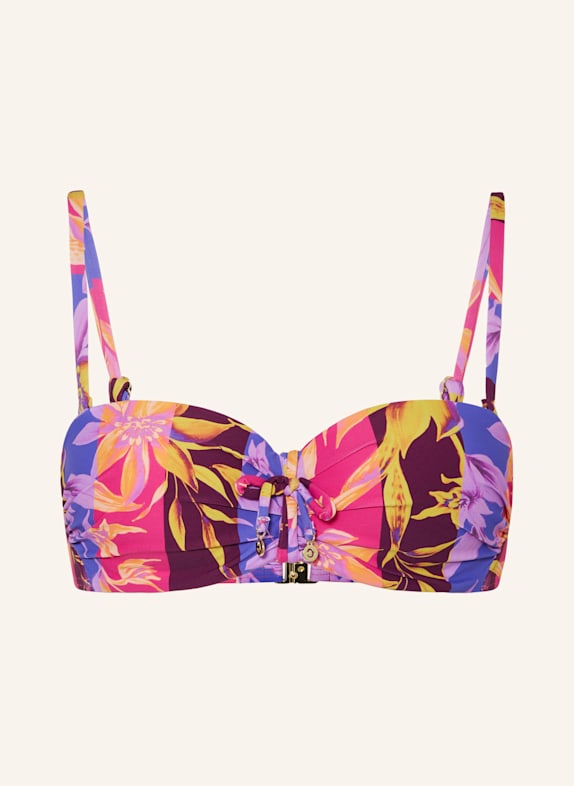 CYELL Bügel-Bikini-Top MALDANO PINK/ BLAU/ GELB