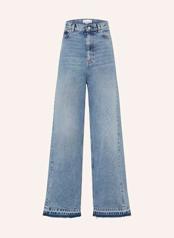 STELLA McCARTNEY Wide Leg Jeans 4545 TWO TONAL DENIM WASH