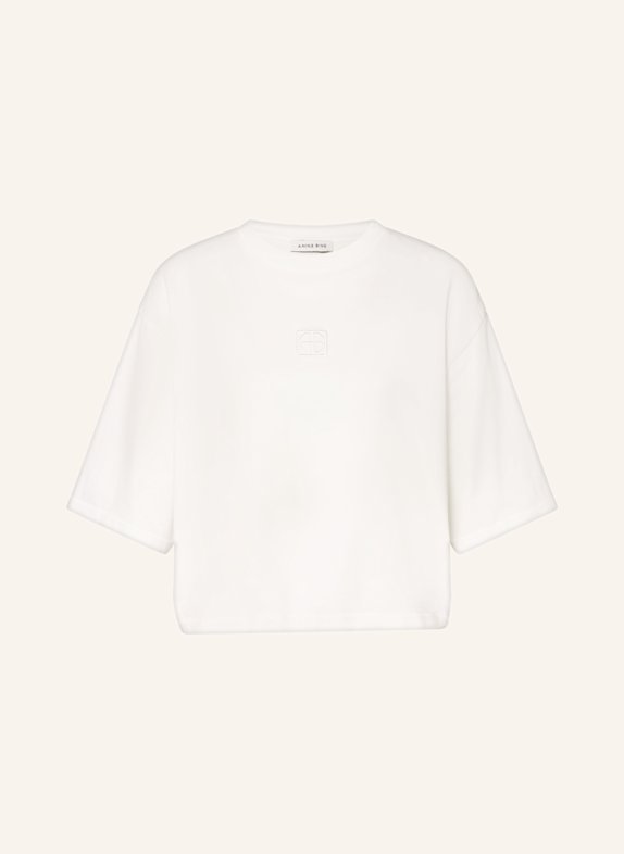 ANINE BING MYERS cropped shirt WHITE