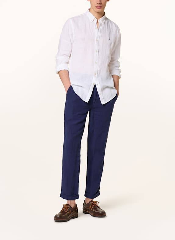 POLO RALPH LAUREN Linnen hemd Slim Fit WIT