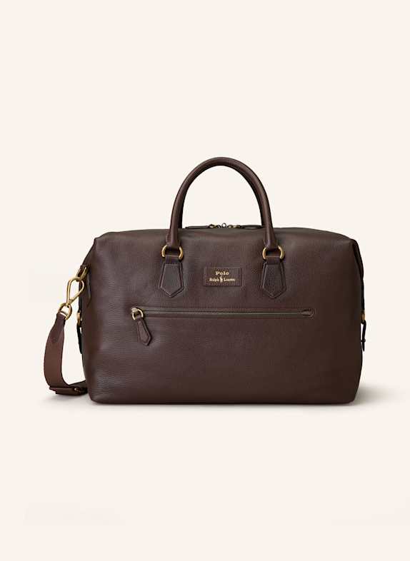 POLO RALPH LAUREN Reisetasche DUNKELBRAUN