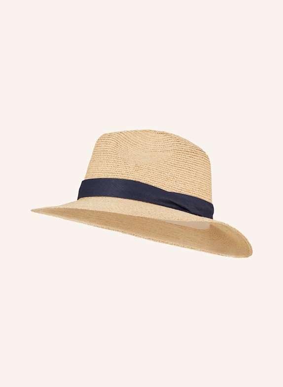 POLO RALPH LAUREN Strohhut HELLBRAUN/ DUNKELBLAU