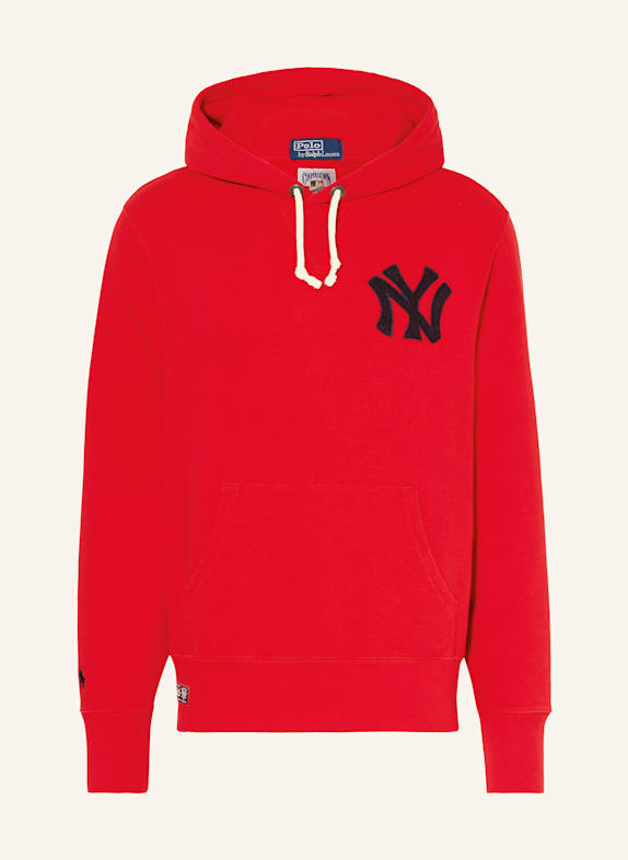 POLO RALPH LAUREN Hoodie YANKEES ROT