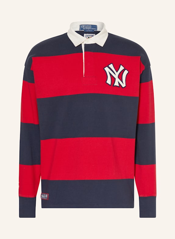 POLO RALPH LAUREN Koszulka w stylu rugby NIEBIESKI/ CZERWONY