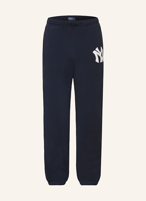 POLO RALPH LAUREN Spodnie dresowe YANKEES GRANATOWY