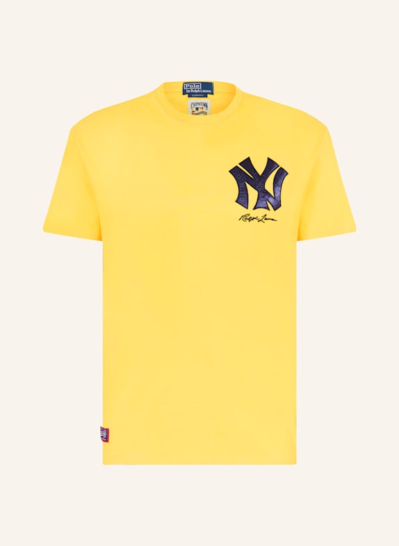 POLO RALPH LAUREN T-shirt YANKEES ŻÓŁTY