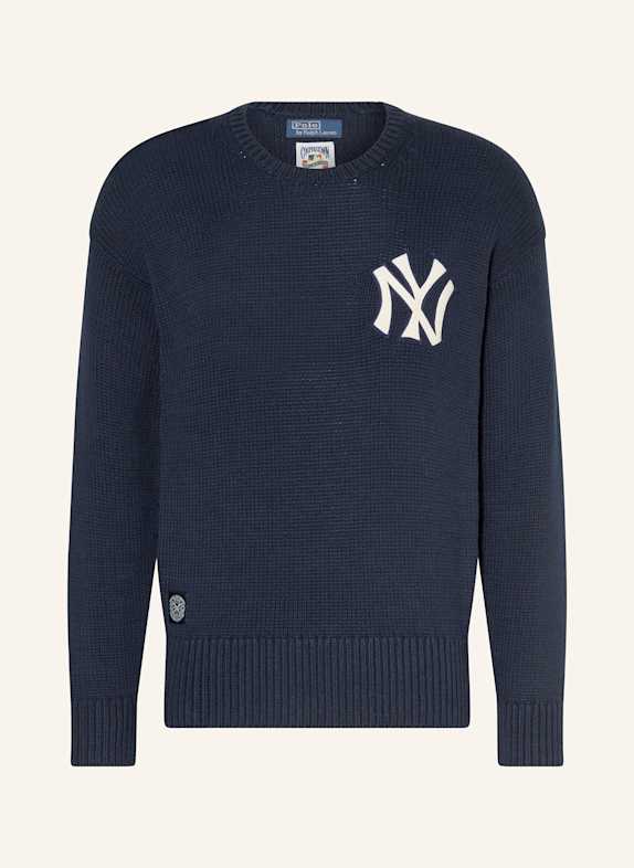 POLO RALPH LAUREN Sweter YANKEES GRANATOWY