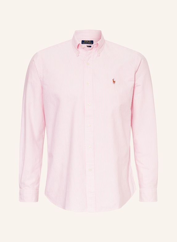 POLO RALPH LAUREN Hemd Custom Fit ROSA/ WEISS