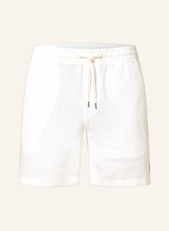POLO RALPH LAUREN Leinenshorts Classic Fit WEISS