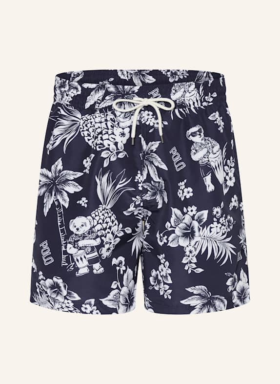 POLO RALPH LAUREN Badeshorts DUNKELBLAU/ WEISS