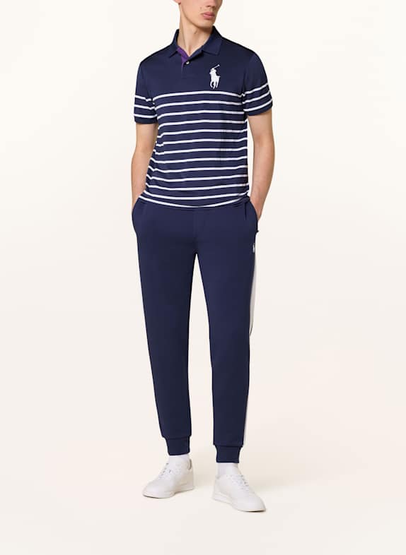 POLO RALPH LAUREN Joggingbroek met galonstrepen DONKERBLAUW / WIT