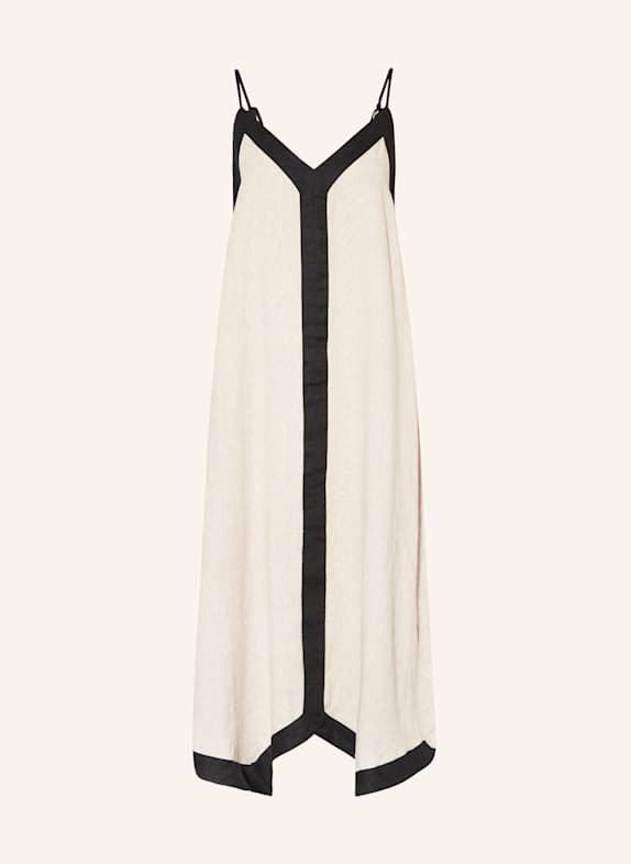 InWear Linen dress RIGITTAIW CREAM/ BLACK
