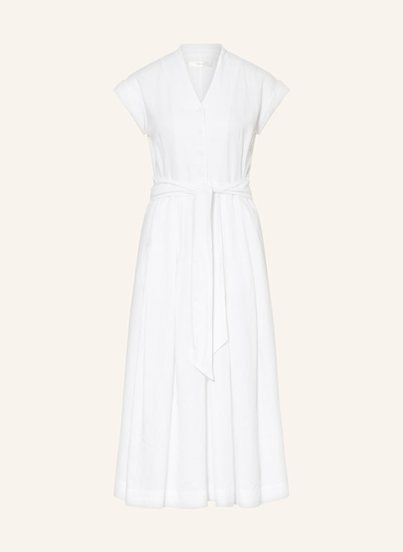 InWear RIMONEIW dress with linen WHITE