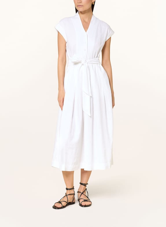 InWear Kleid RIMONEIW mit Leinen WEISS
