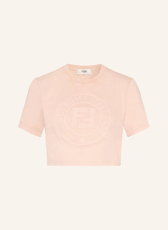 FENDI Cropped shirt LIGHT PINK