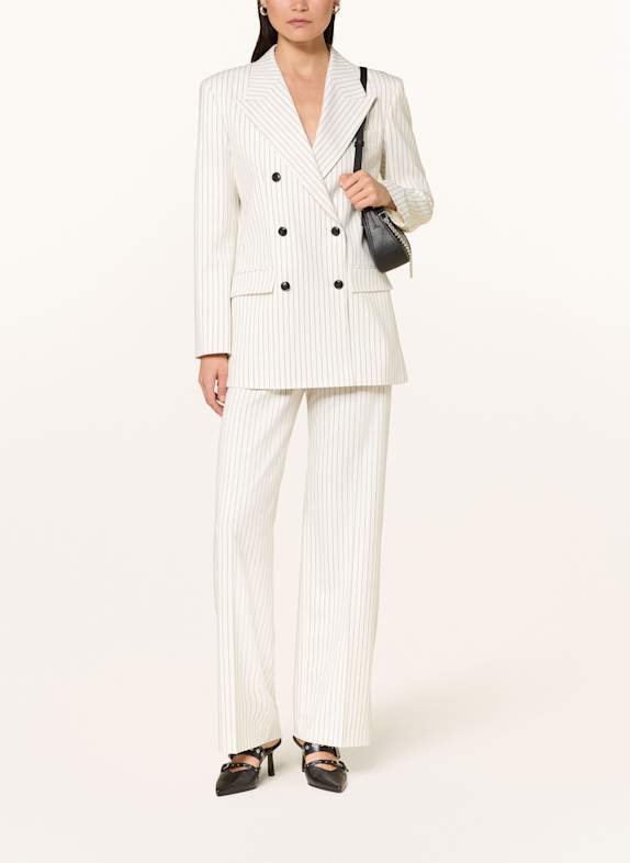 HUGO Marlene broek HAMBALI BEIGE / ZWART