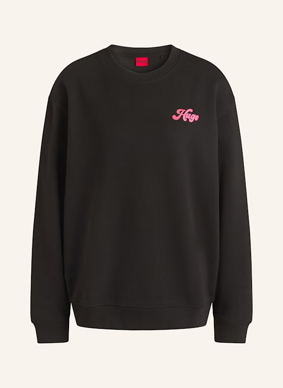 HUGO Sweatshirt SCHWARZ