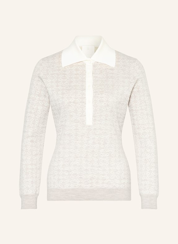 GIVENCHY Strick-Poloshirt BEIGE