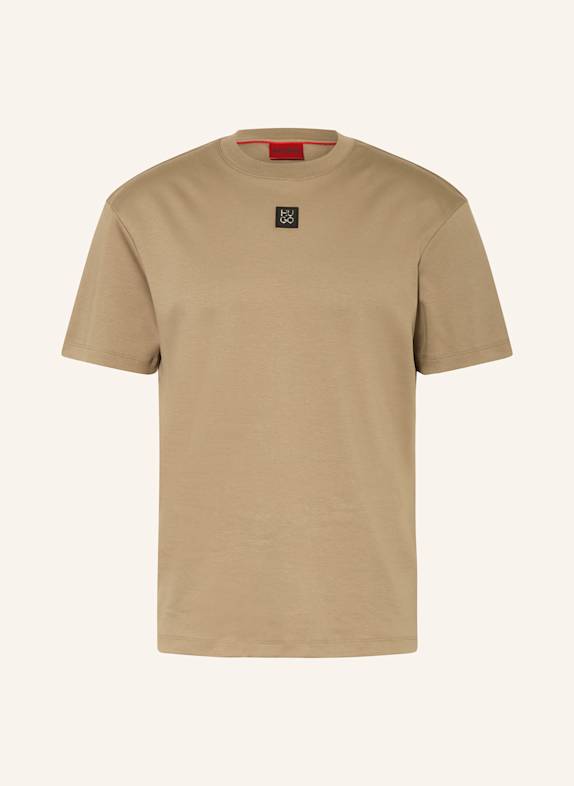 HUGO T-Shirt DALILE KHAKI