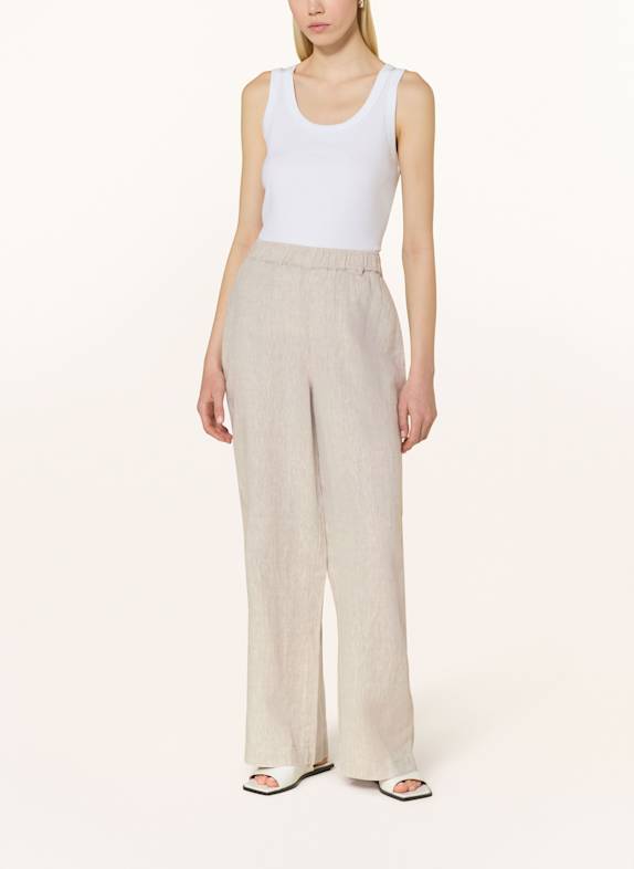 MOS MOSH Leinenhose MMEMMI CREME