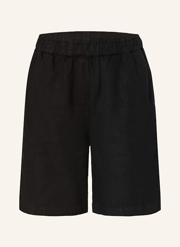 MOS MOSH Leinenshorts MMEMMIE SCHWARZ