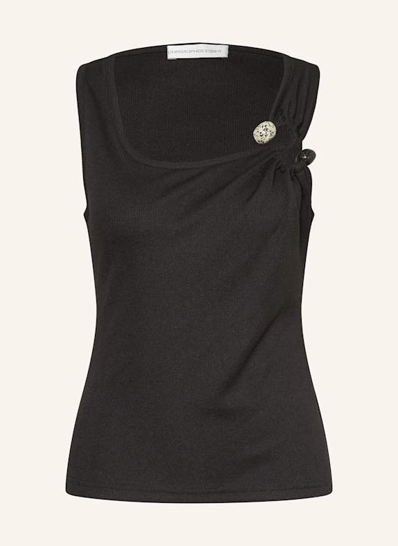 CHRISTOPHER ESBER Top CZARNY