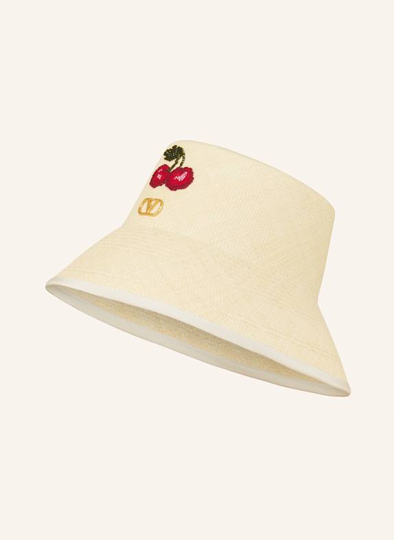 VALENTINO GARAVANI Bucket-Hat VLOGO SIGNATURE ECRU