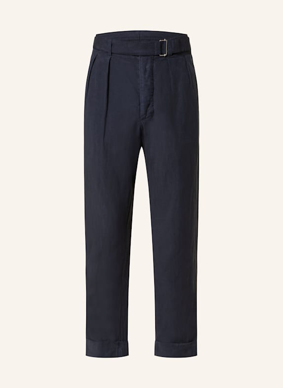 Officine Générale Anzughose PIERRE Slim Fit DUNKELBLAU